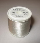 ������������� ���� Uni Floss 80 yds 600 1  x white